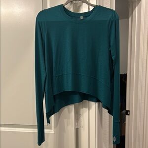 Teal Long Sleeve Women's Top